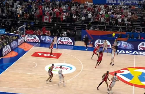 Partido Eurobasket España-Canadá